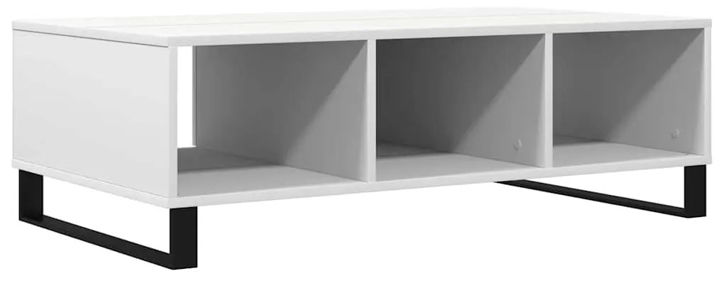 Mesa de centro 104x60x35 cm derivados de madeira branco