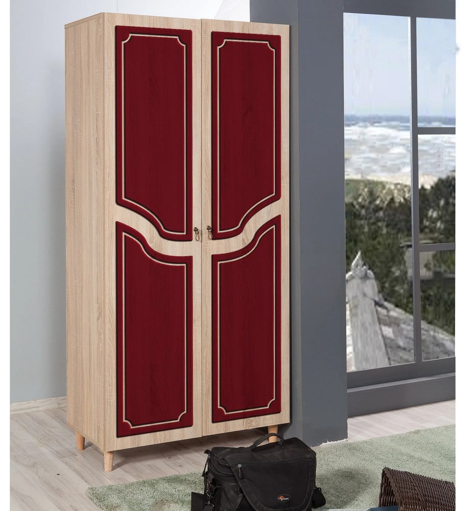 Roupeiro Stil – Carvalho Sonoma – 90x192x52 cm