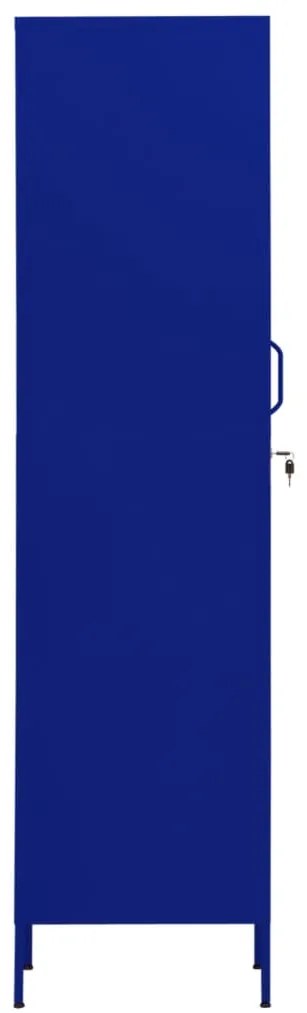 Cacifo 35x46x180 cm aço azul-marinho