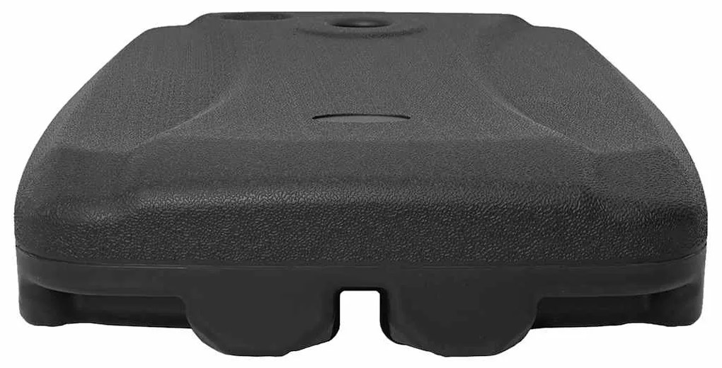 Suporte para guarda-sol de exterior preto