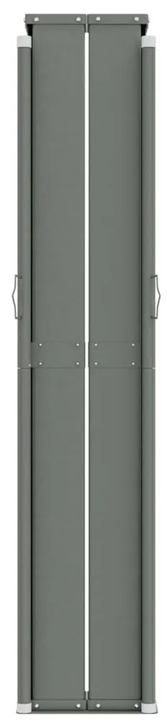 Toldo lateral retrátil 220x1000 cm azul