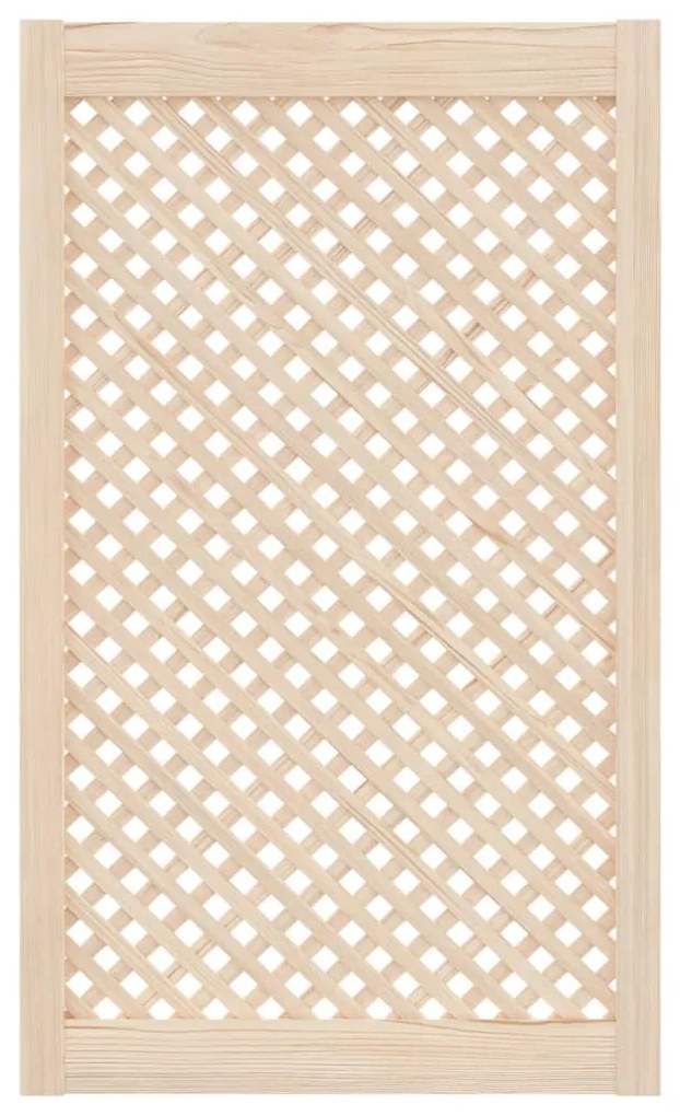 Portas de armário design treliça 2 pcs 59,5x99 cm pinho maciço