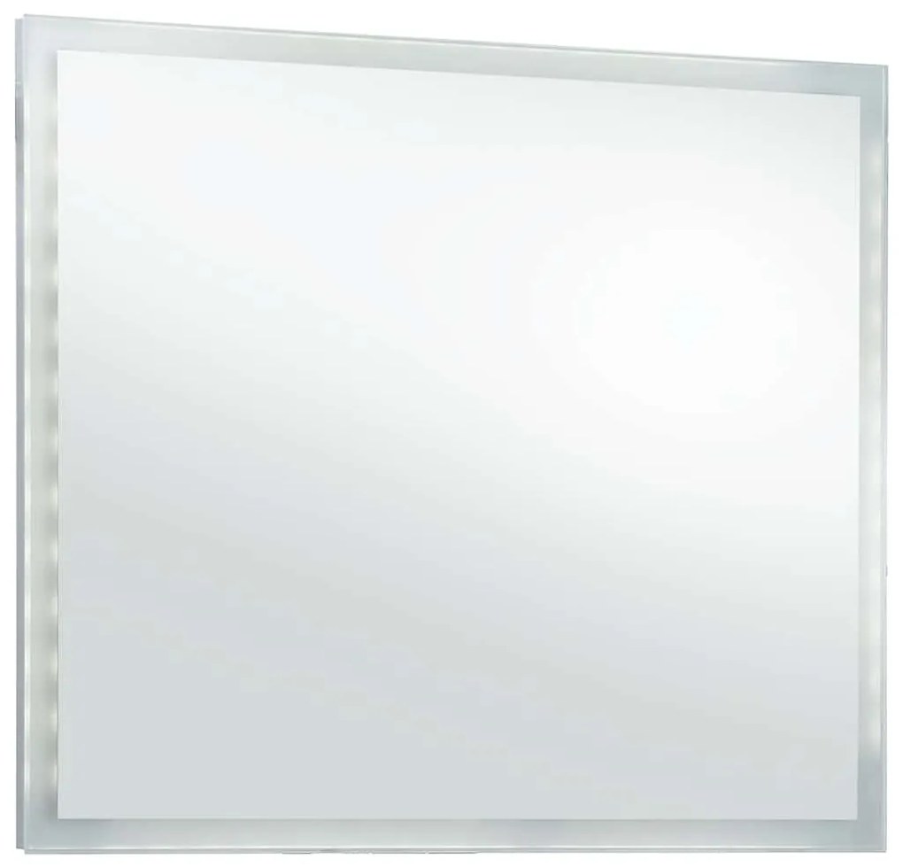 Espelho de parede LED para casa de banho 60x50 cm