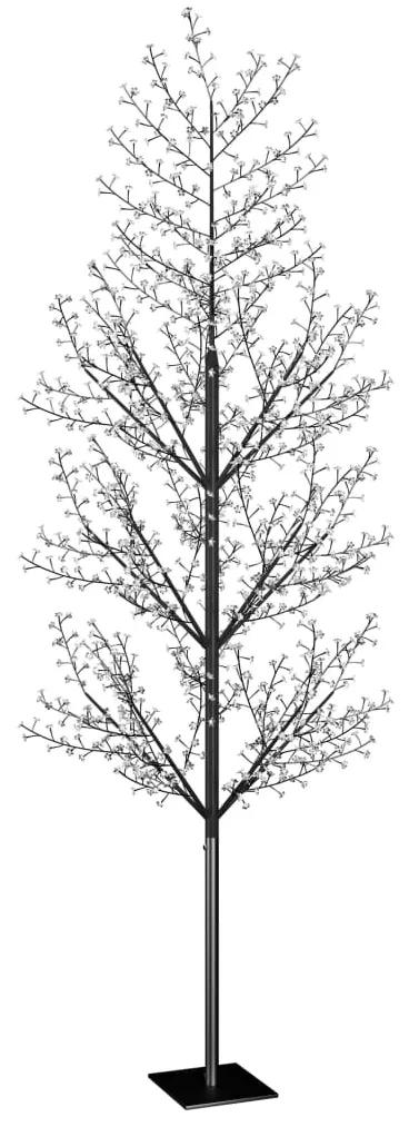 Árvore de Natal 1200 LED flor cerejeira luz branco quente 400cm