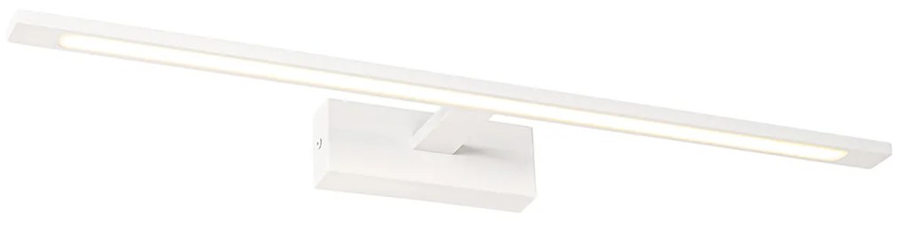 Candeeiro de parede branco 62 cm com LED IP44 - Jerre Design
