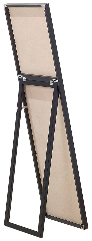 Espelho de pé com moldura preta 40 x 140 cm TORCY Beliani