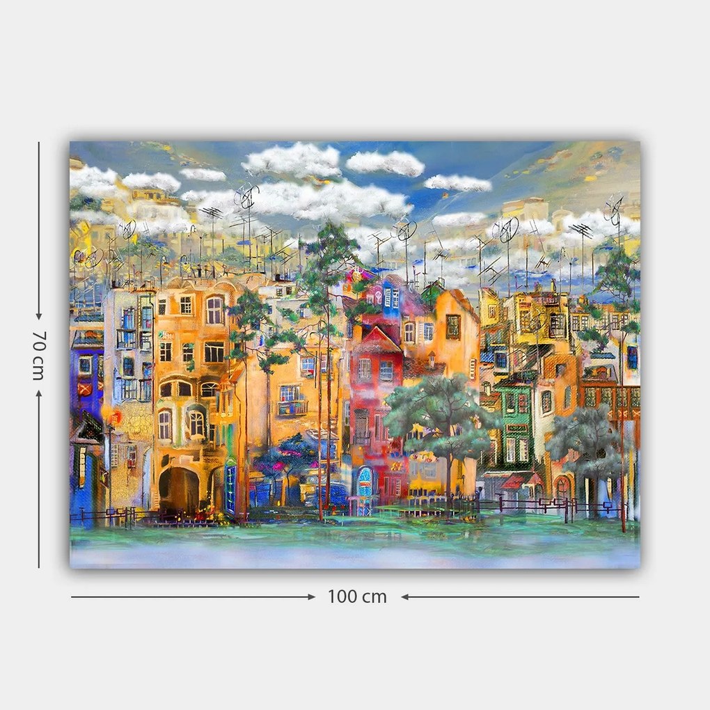 Tela Decorativa 622007036_70100 – Multicolor – 70 x 100 cm