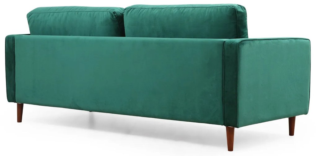 Sofá de 3 Lugares Rome – Verde – 215 cm x 90 cm x 70 cm