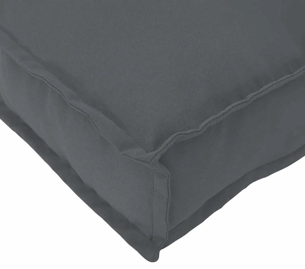 Almofada de Palete para Banco Antracite 150 x 40 x 8 cm, em Tecido Oxf