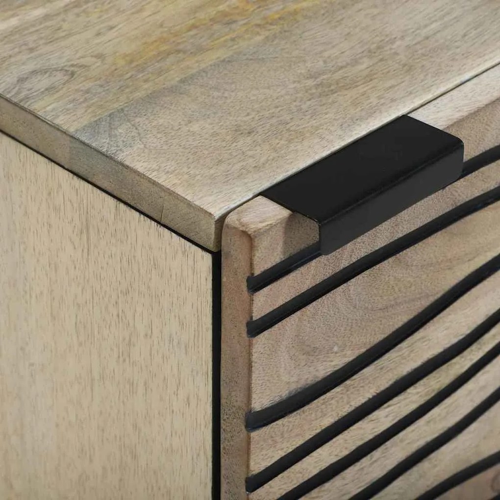 Mesas de cabeceira 2 pcs Natural 40 x 33.5 x 46 cm