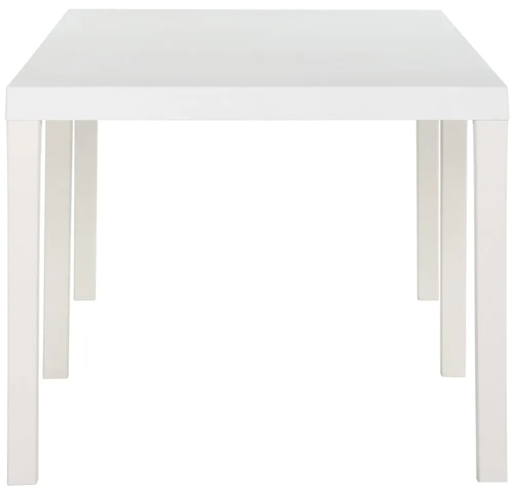 Mesa de jardim 220x90x72 cm PP branco