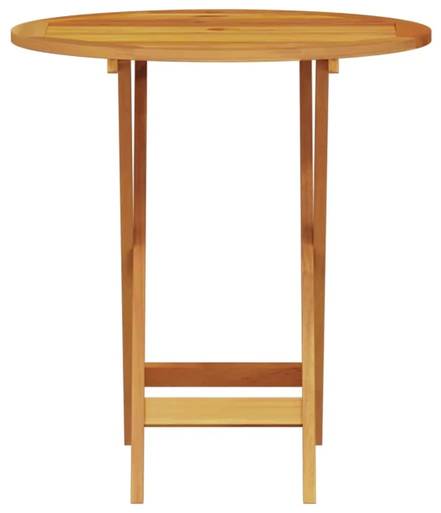 Conjunto de Móveis de Exterior Manual 3 pcs 70 x 70 x 75 cm