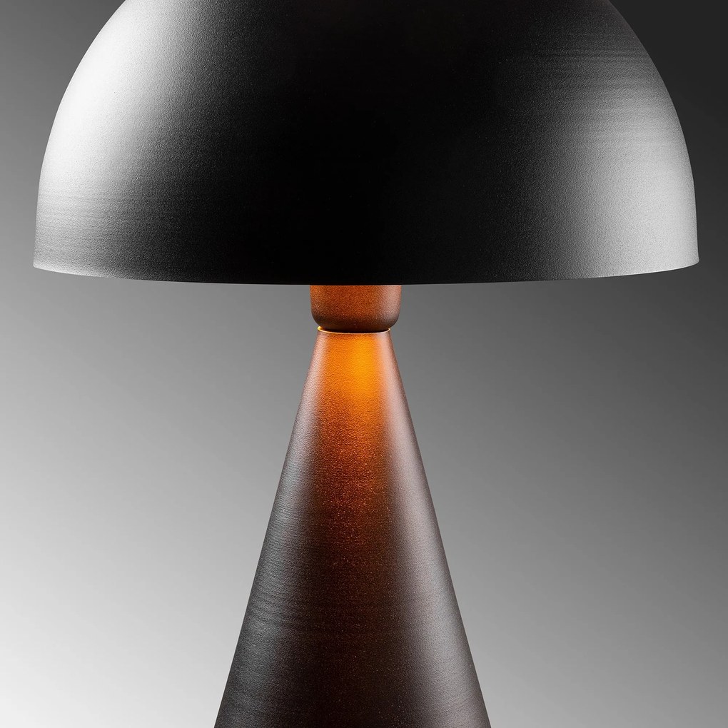 Candeeiro de Mesa Dodo – Preto – 30 x 30 cm