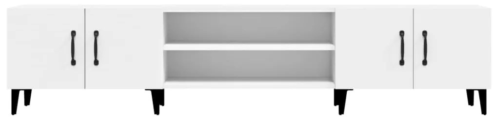 Móvel p/ TV 180x31,5x40 cm derivados de madeira branco