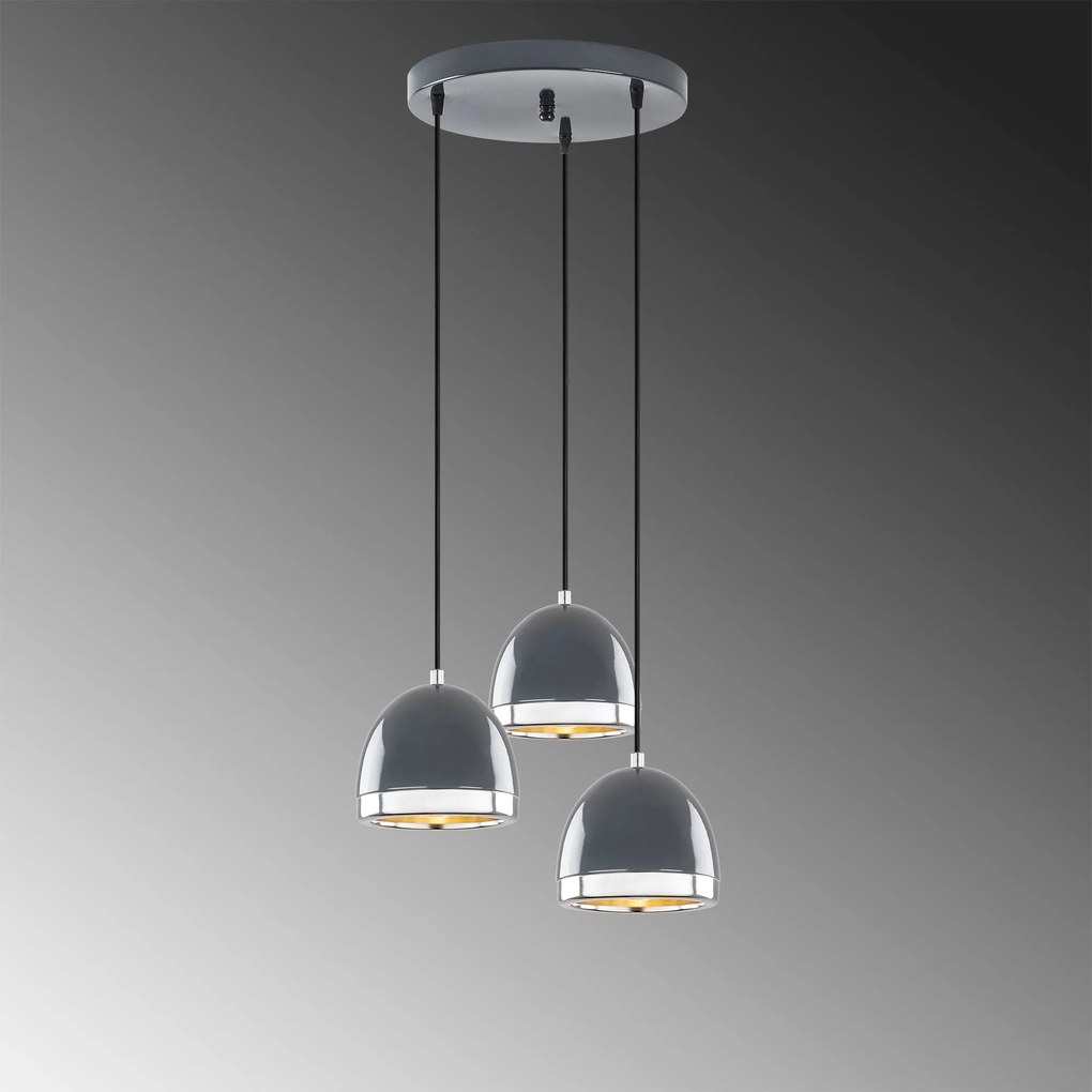 Candeeiro Mugo – Antracite – 35 x 35 x 110 cm