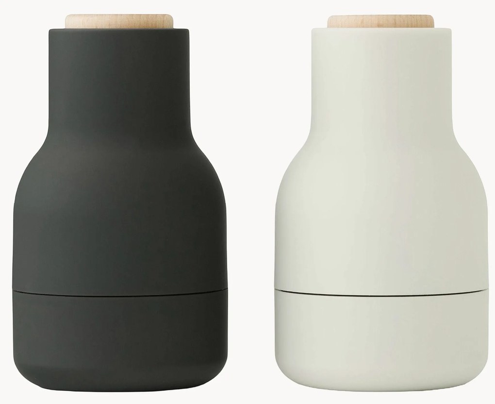 Conjunto de pequenos moinhos de sal e pimenta Bottle Grinder, 2 uni.