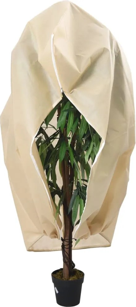 vidaXL Cobertura para plantas com fecho 70 g/m² 3,93x3 m