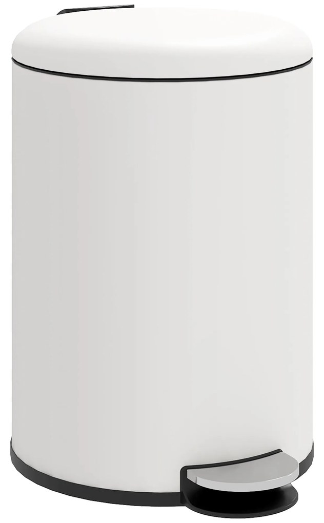 Balde de Lixo para Cozinha 20L Cubo de Lixo com Pedal Tampa com Fecham