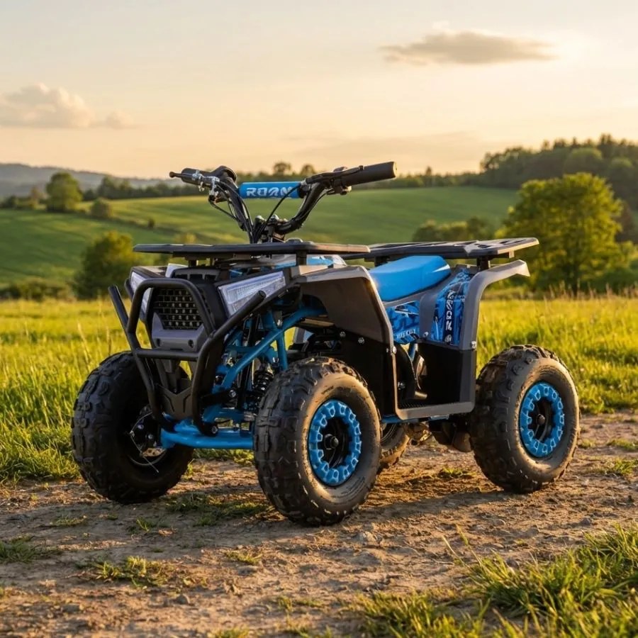 MINI MOTO 4 PARA CRIANÇAS electrica BULL 1000W Azul