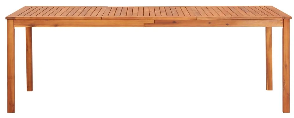 9 pcs conjunto de jantar p/ jardim c/ almofadões acácia maciça