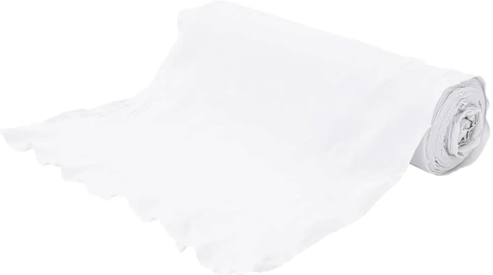 Membrana de geotêxtil 1x10 m fibra de poliéster branco