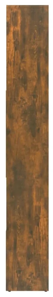 Estante 67x24x161 cm derivados de madeira carvalho fumado