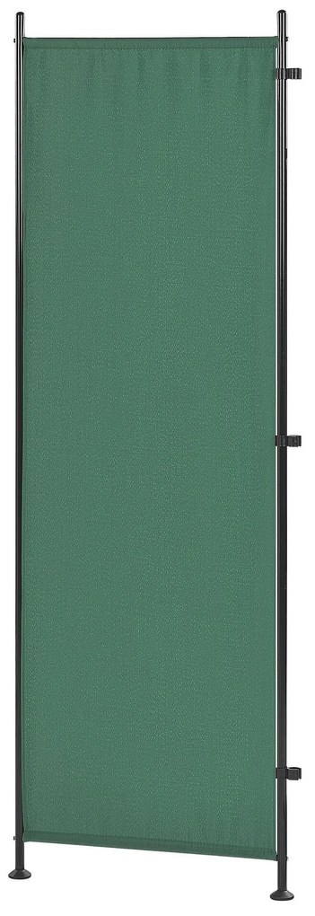 Biombo com 3 painéis 160 x 170 cm verde NARNI Beliani