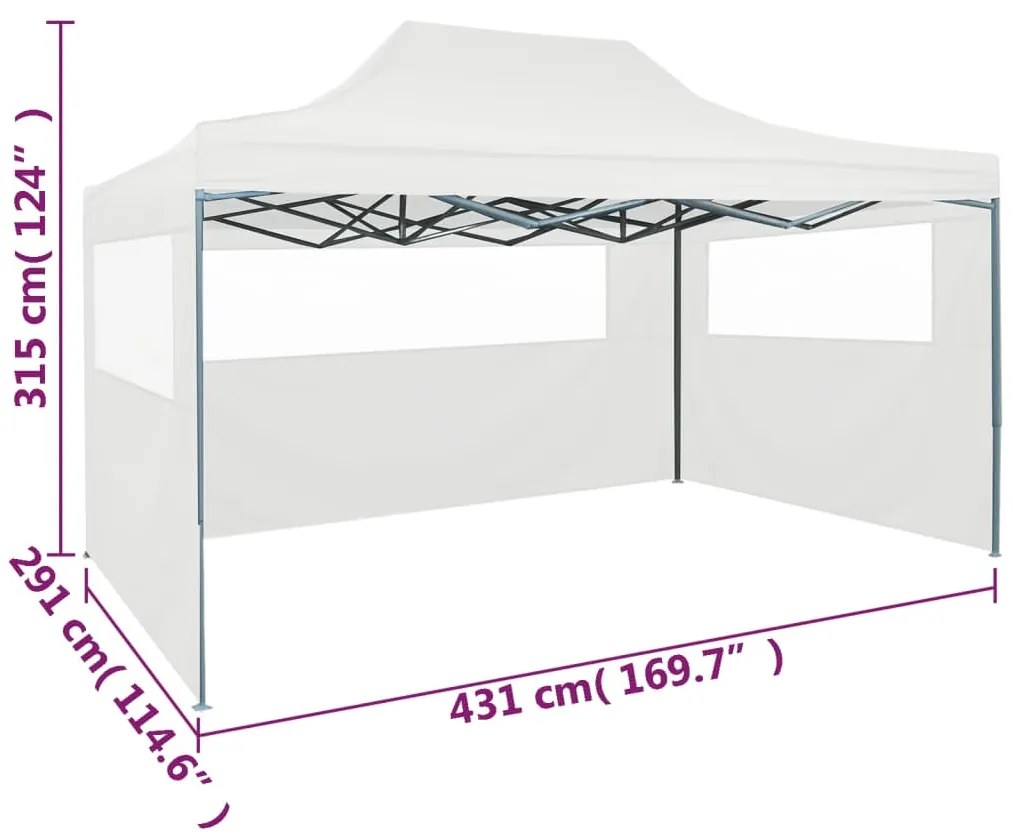 Tenda Dobrável Pop-Up Paddock Profissional Impermeável - 3x4,5 m - Bra