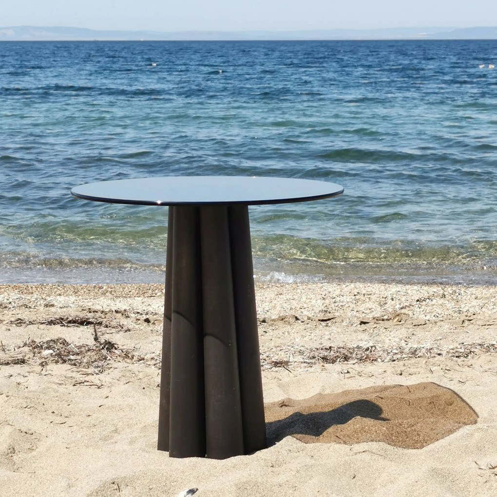 Mesa de Centro Thales – Preto Bronze – 50x50x50 cm