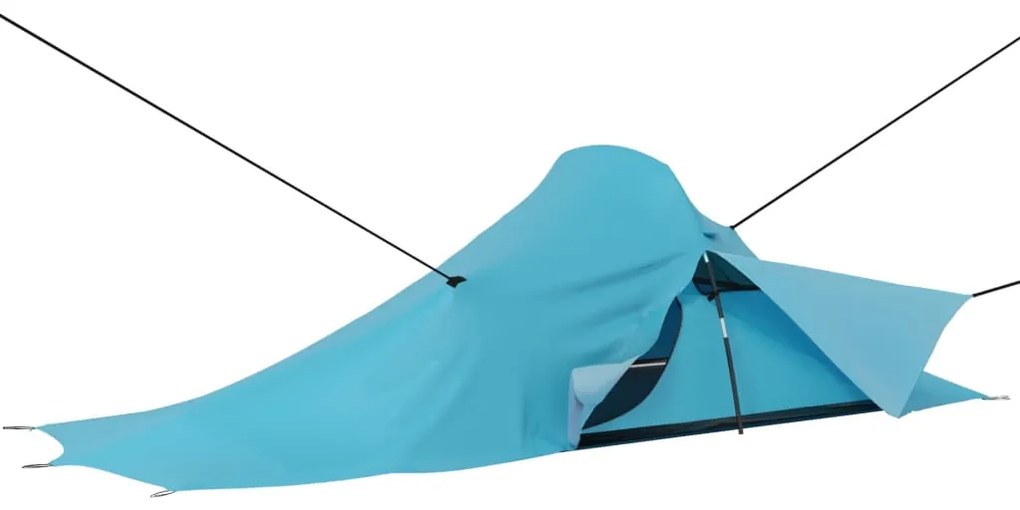 Tenda de campismo 317x240x100 cm azul