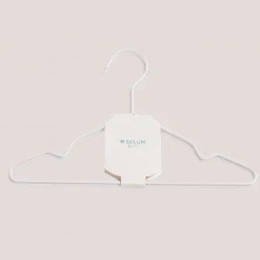 Conjunto De 2 Cabides Mofli Kids Branco - Sklum