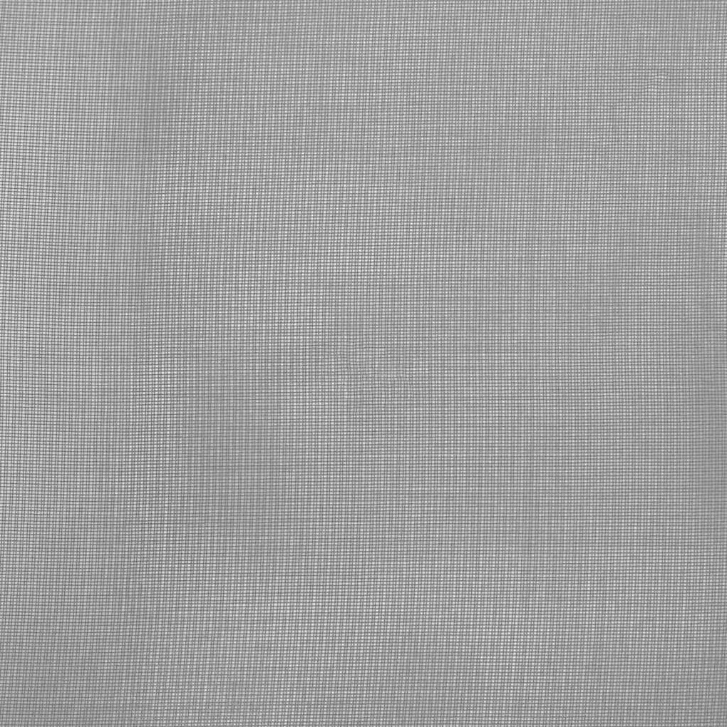 Cortinas de voile com laços 2 pcs cinzento-escuro 140x225 cm