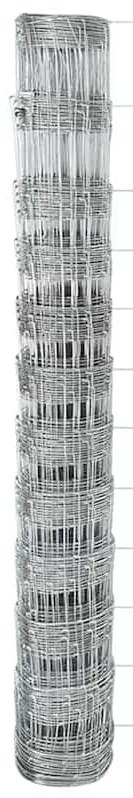 Cerca de Campo 1,2x25 m de Aço Galvanizado
