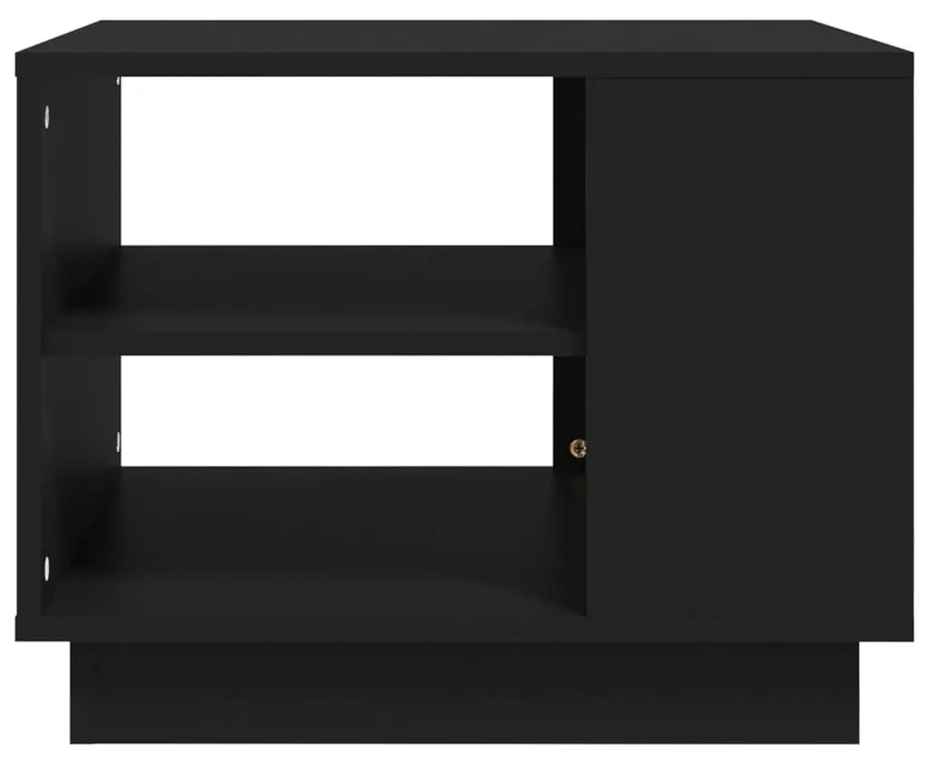 Mesa de centro 55x55x43 cm aglomerado preto