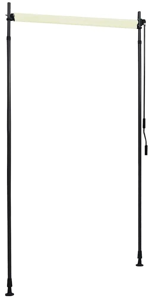 Estore de rolo para exterior 120x270 cm creme