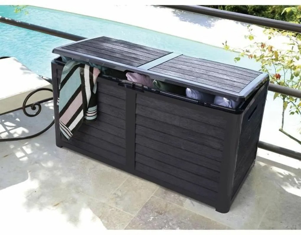 Arca EDA Cinzento escuro Plástico