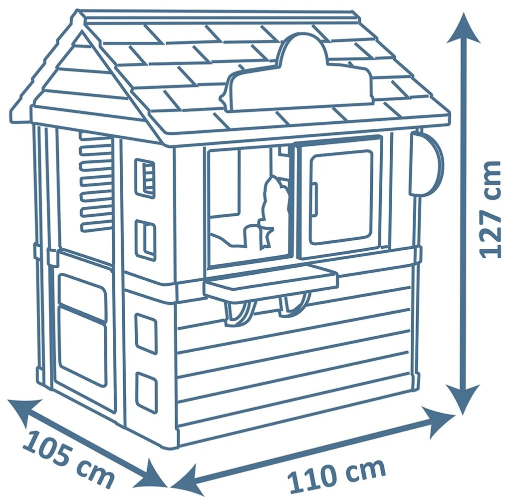 Casa de Brincar Infantil Sweety Corner SMOBY