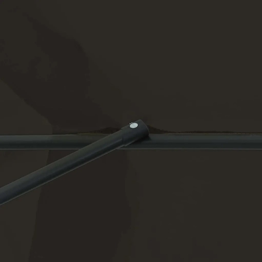 Parasol ø395 x 245 cm Preto