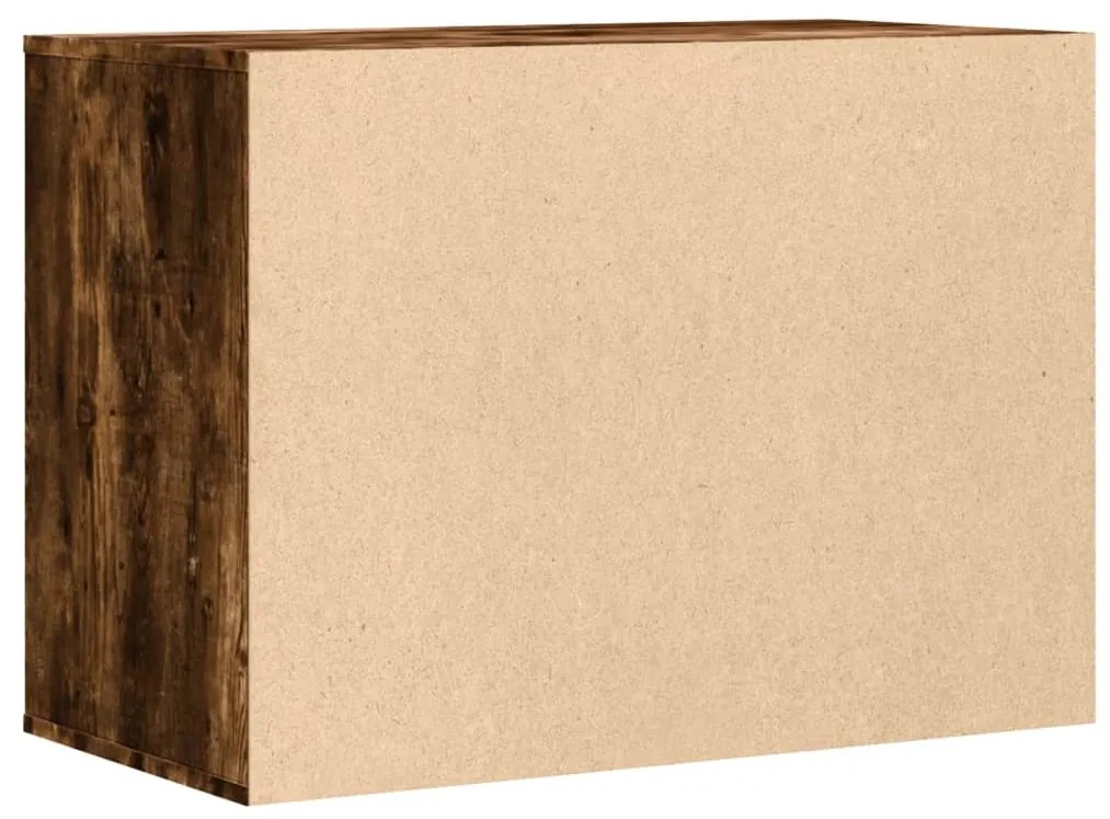 Cómoda com 3 Gavetas - 80x41x58 cm - derivados de madeira - carvalho r