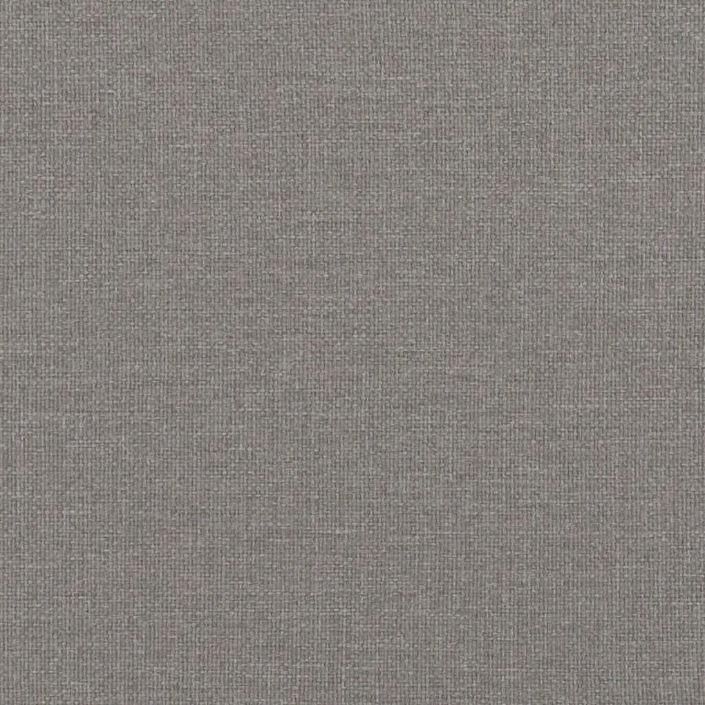 Estrutura cama sem colchão 120x200 cm tecido cinza-acastanhado