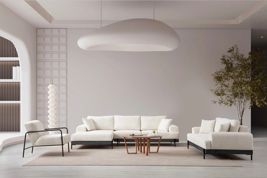 Sofá de Canto Eti – Branco – 170 x 280 cm