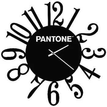 Relógios Homemania  Relogio Loop, Pantone, Preto, Branco, 40x0,15x40cm