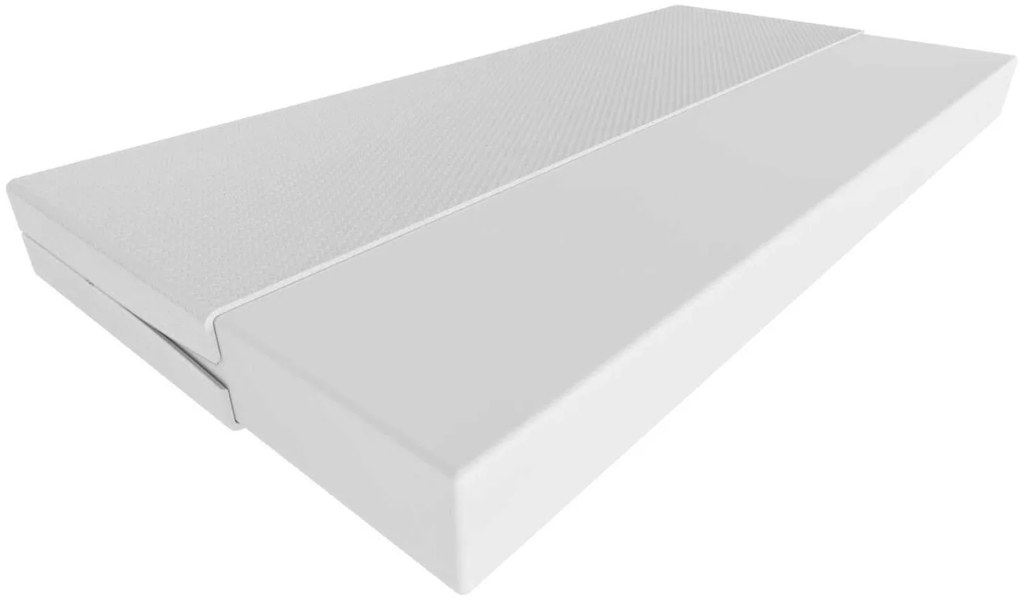 Cama infantil individual Luk 180x80 com gaveta branca - colchão e estrado incluído