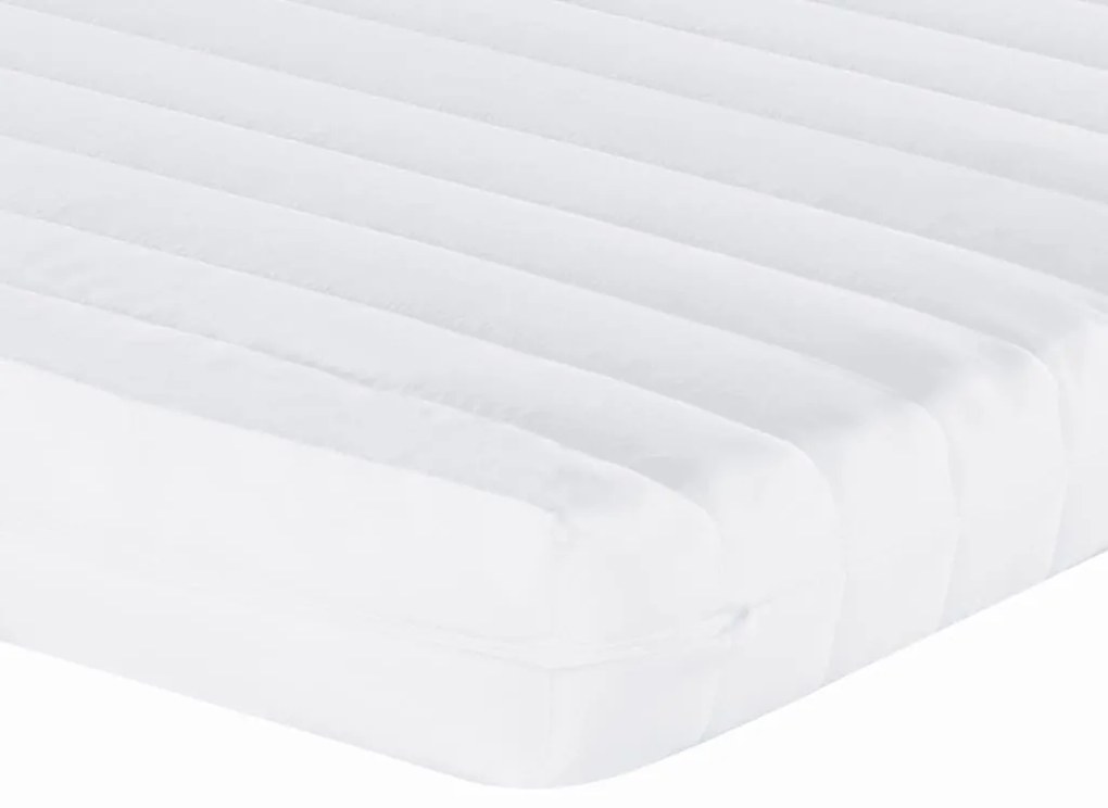 Sofá-cama com gavetão e gavetas 100x200 cm veludo rosa