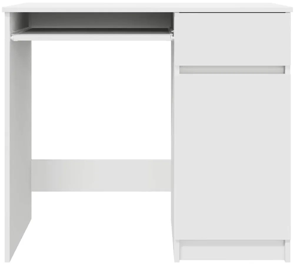 Secretária 86x49x76 cm derivados de madeira branco