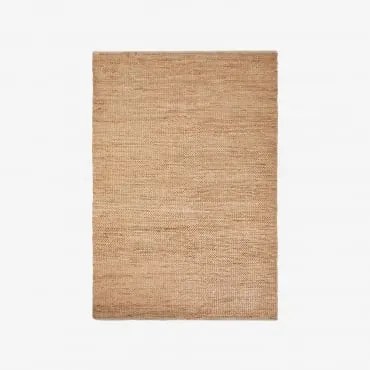 Alfombra Retangular Em Juta E Algodão Nathaniel 200 X 300 Cm - Sklum