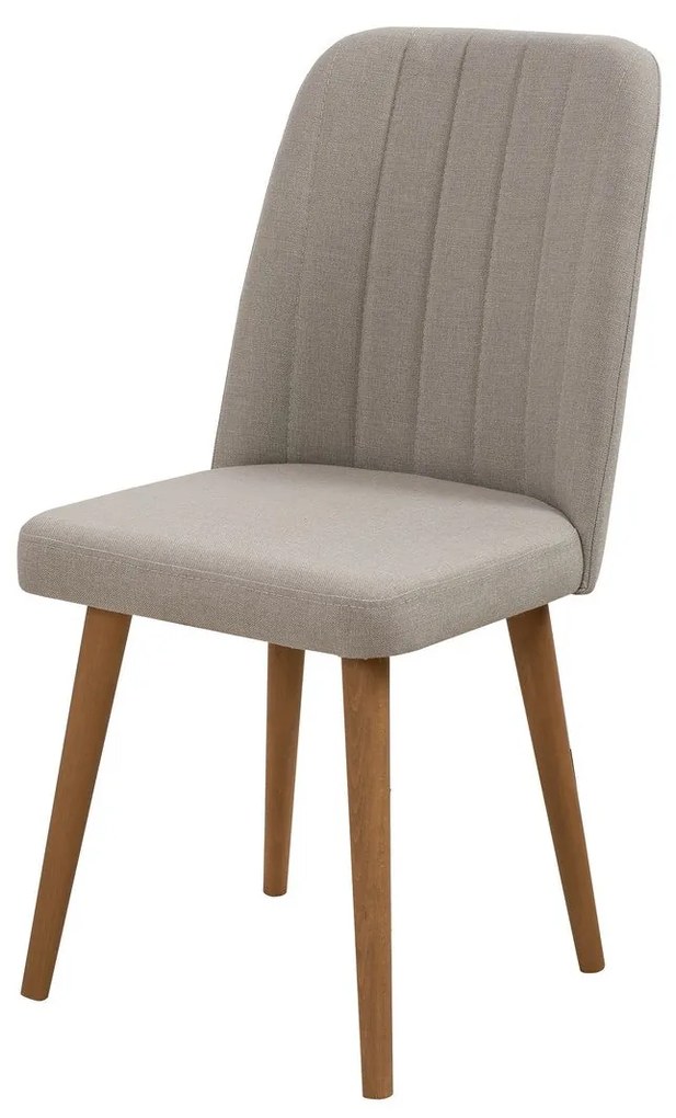 Conjunto de Mesa de Jantar Extensível Vina – Pinheiro Atlântico e Crem
