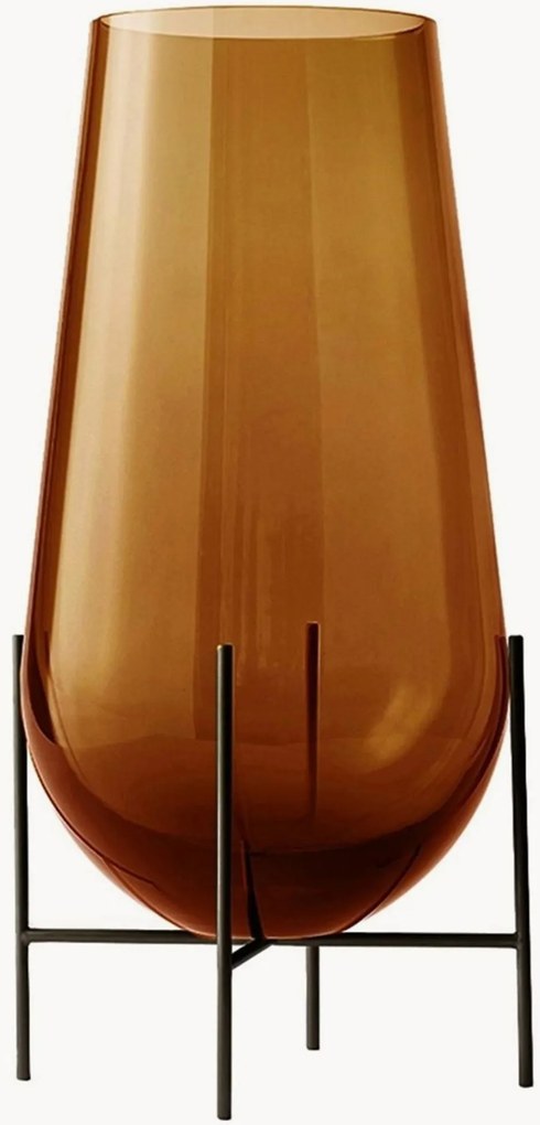 Jarra em vidro artesanal Échasse, Alt 28 cm