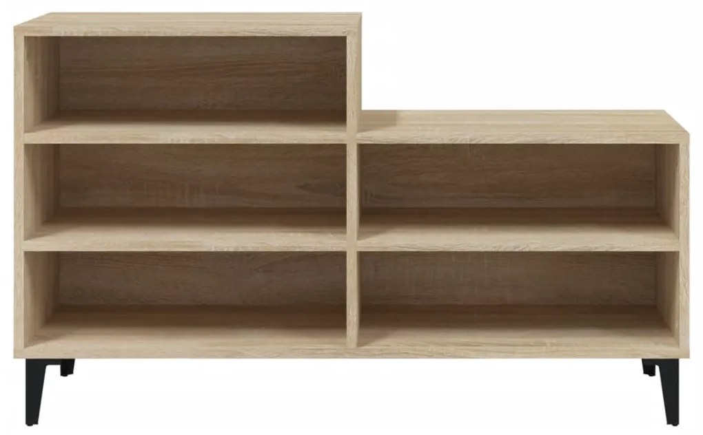Sapateira 102x36x60 cm derivados de madeira carvalho sonoma