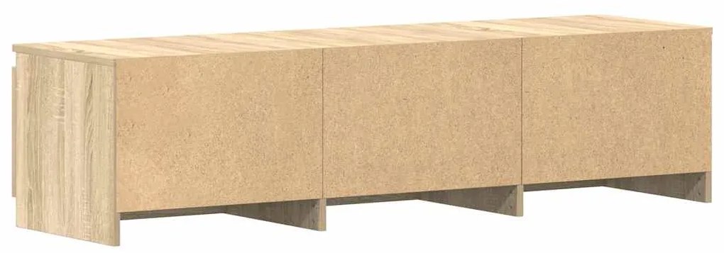Móvel de TV 140x40x35,5 cm derivados de madeira carvalho sonoma